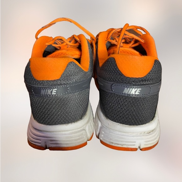 nike revolution 2 orange grey running walking sneakers mens 10.5 - Picture 5 of 9